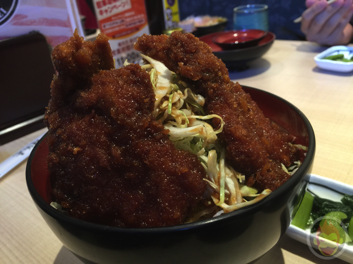 明治亭（軽井沢店）のカツ丼