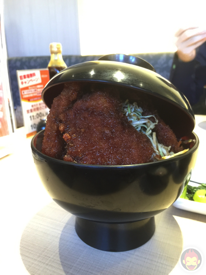 明治亭（軽井沢店）のカツ丼