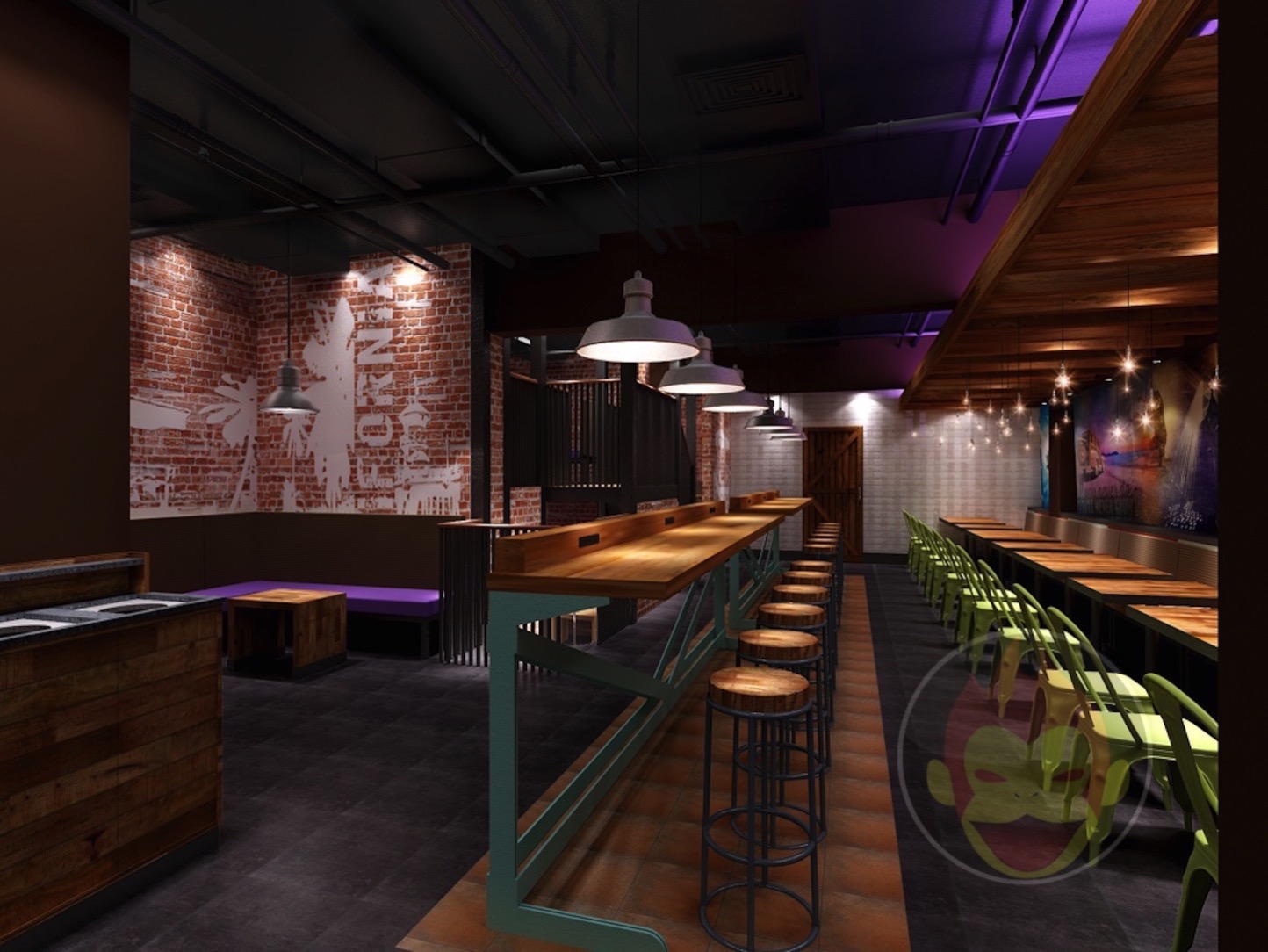 Bottom floor of Taco Bell Japan