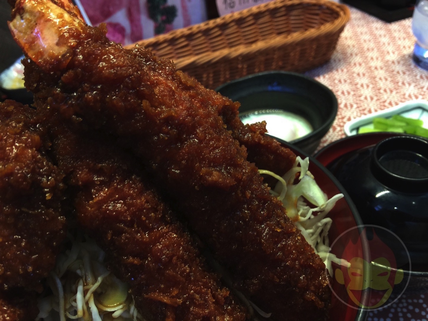 明治亭（軽井沢店）のエビヒレ丼