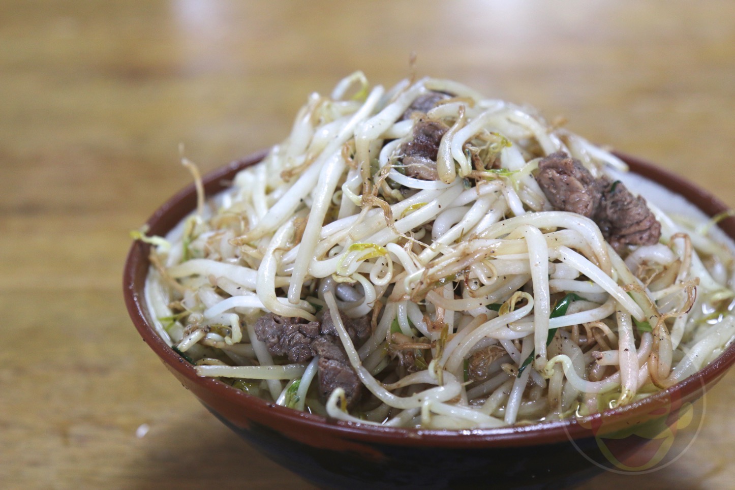 前田食堂の牛肉そば