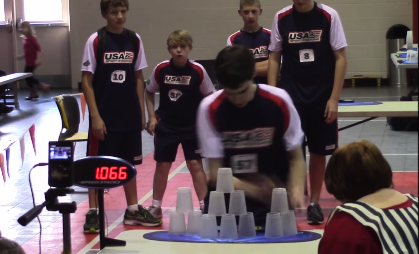 Cup Stacking World Champion