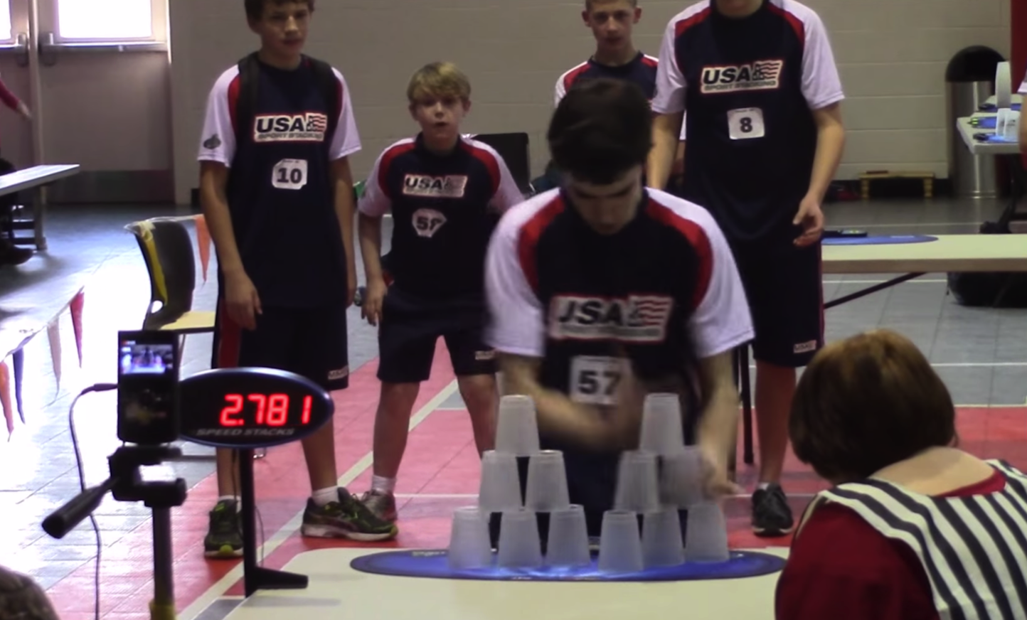 Cup Stacking World Champion