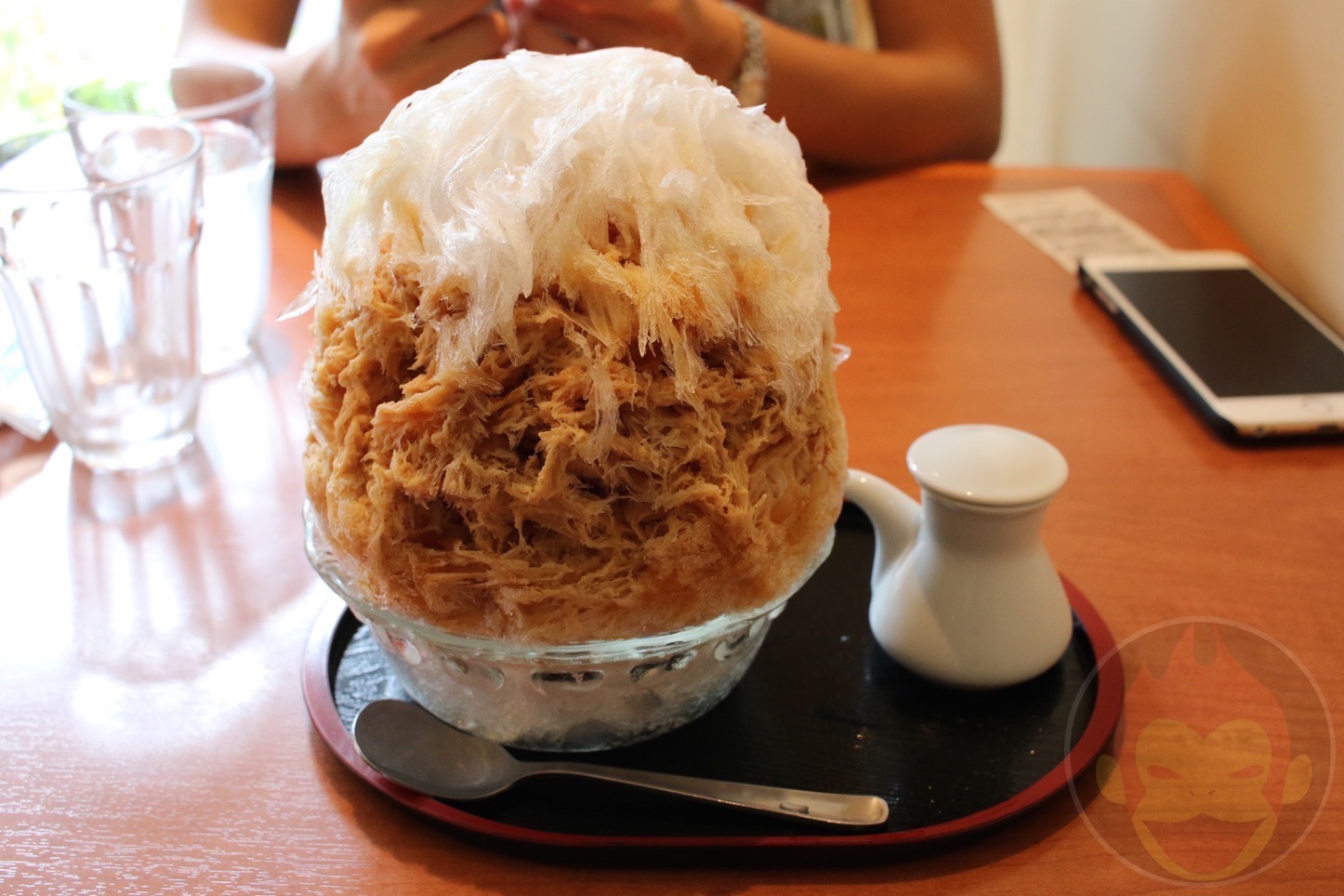 紅茶専門店「ティーハウスマユール」のかき氷