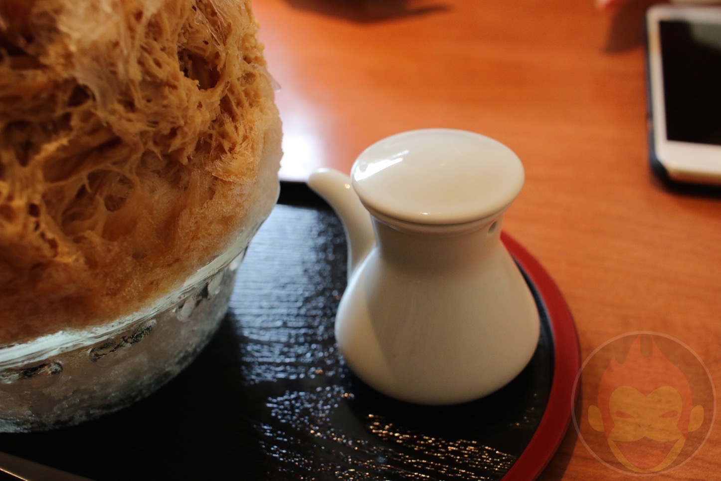 紅茶専門店「ティーハウスマユール」のかき氷