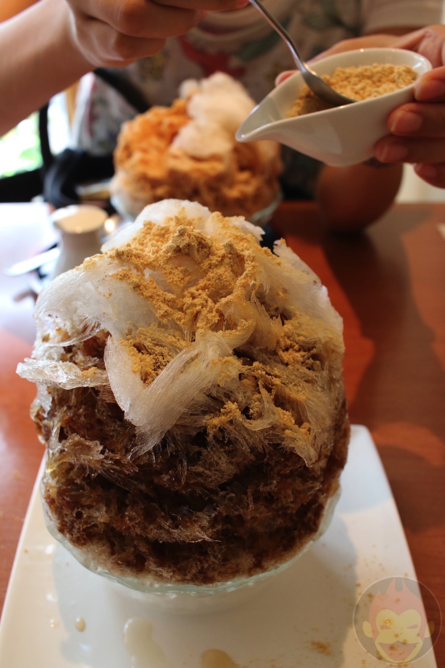 紅茶専門店「ティーハウスマユール」のかき氷