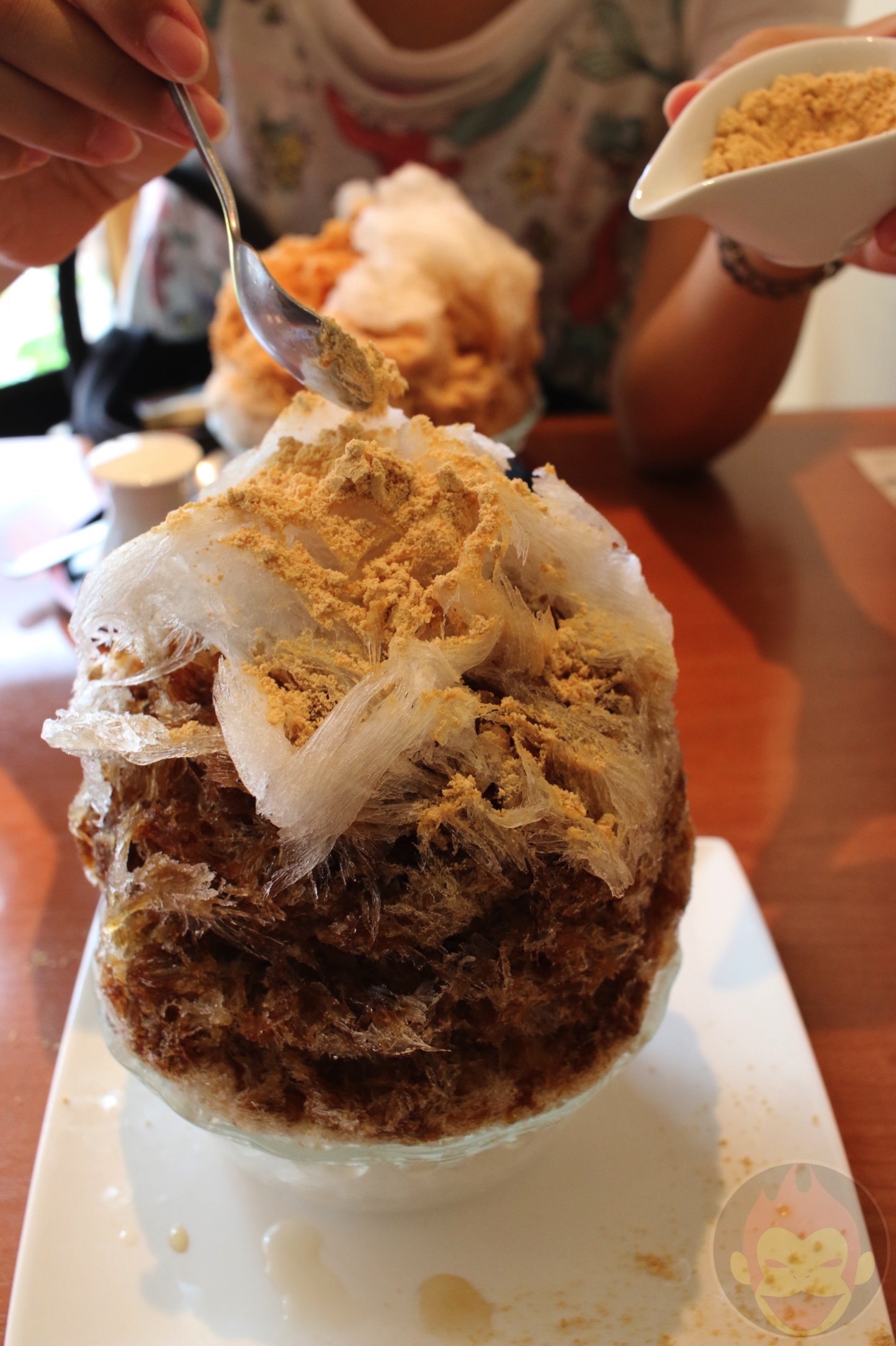 紅茶専門店「ティーハウスマユール」のかき氷