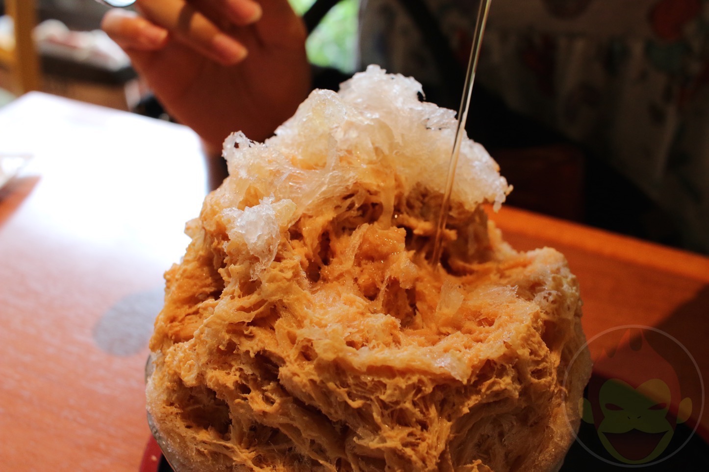 紅茶専門店「ティーハウスマユール」のかき氷