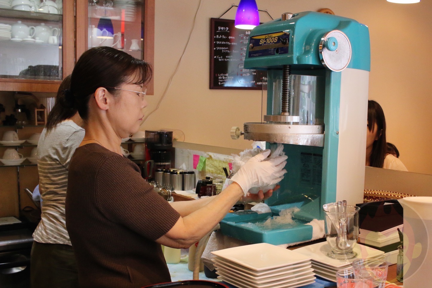 紅茶専門店「ティーハウスマユール」のかき氷