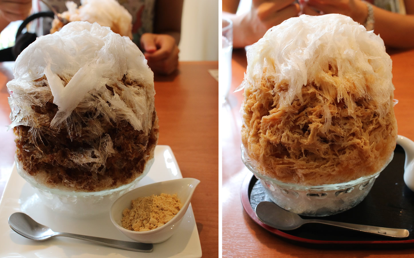 紅茶専門店「ティーハウスマユール」のかき氷