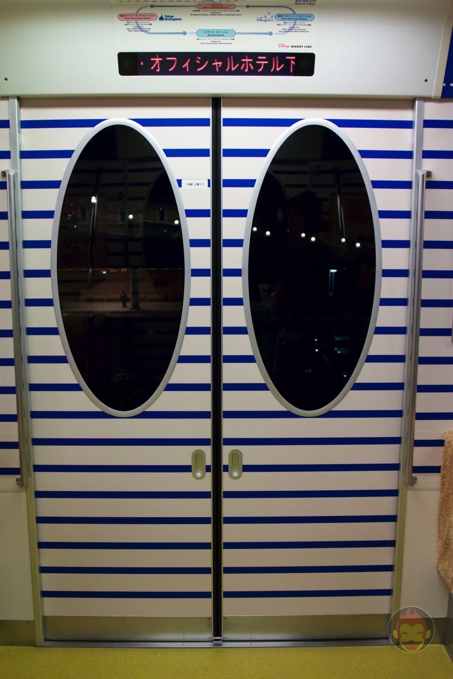 ディズニーリゾートライン（ダッフィー・シェリーメイ・ジェラトーニ限定車両）