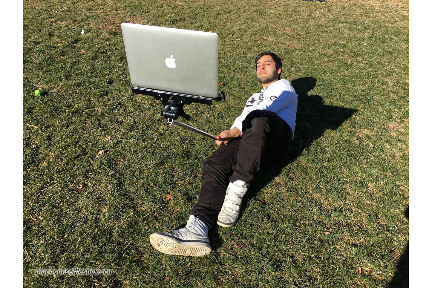 MacBookセルフィースティック