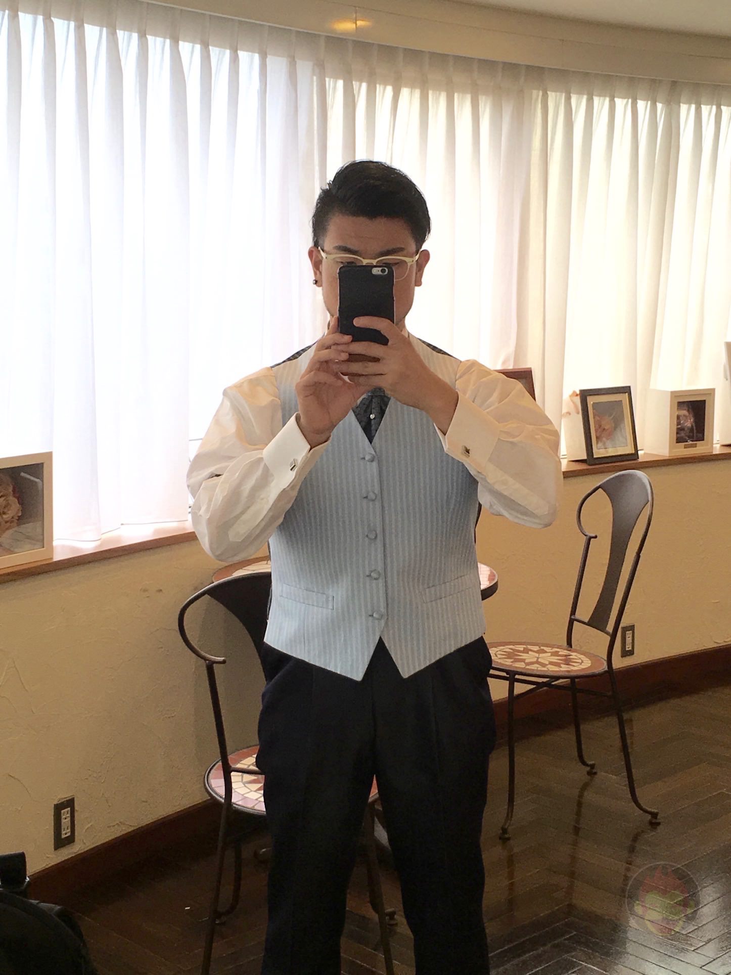 Looking good with the vest