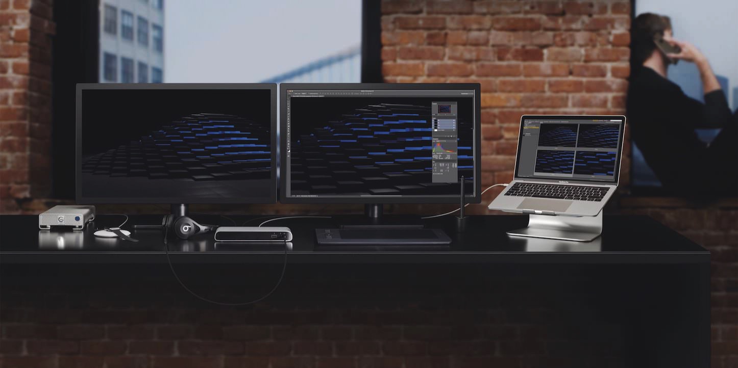 Elgato thunderbolt 3 dock lifestyle