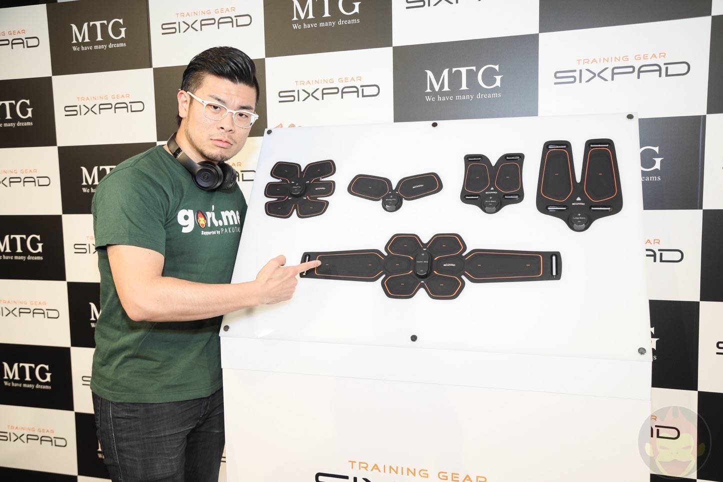 MTG SIXPAD New Products KojiRuri Ishikawa