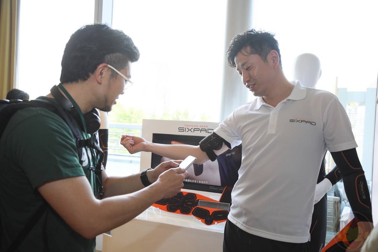 MTG SIXPAD New Products KojiRuri Ishikawa