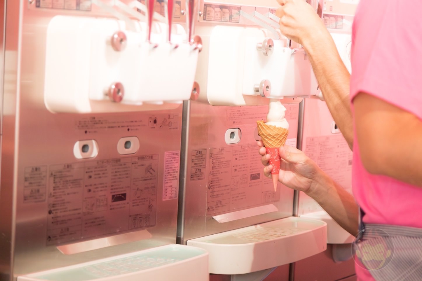 岩楯皓店長自ら作って頂くcoiソフトのミックス