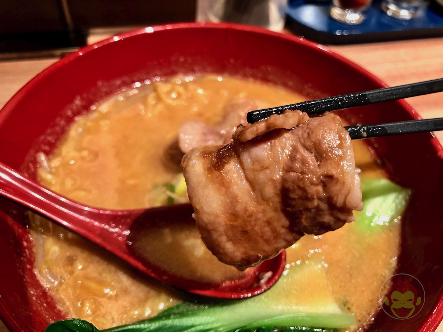 新千歳空港「北海道ラーメン道場」内にある「麺屋 開高」