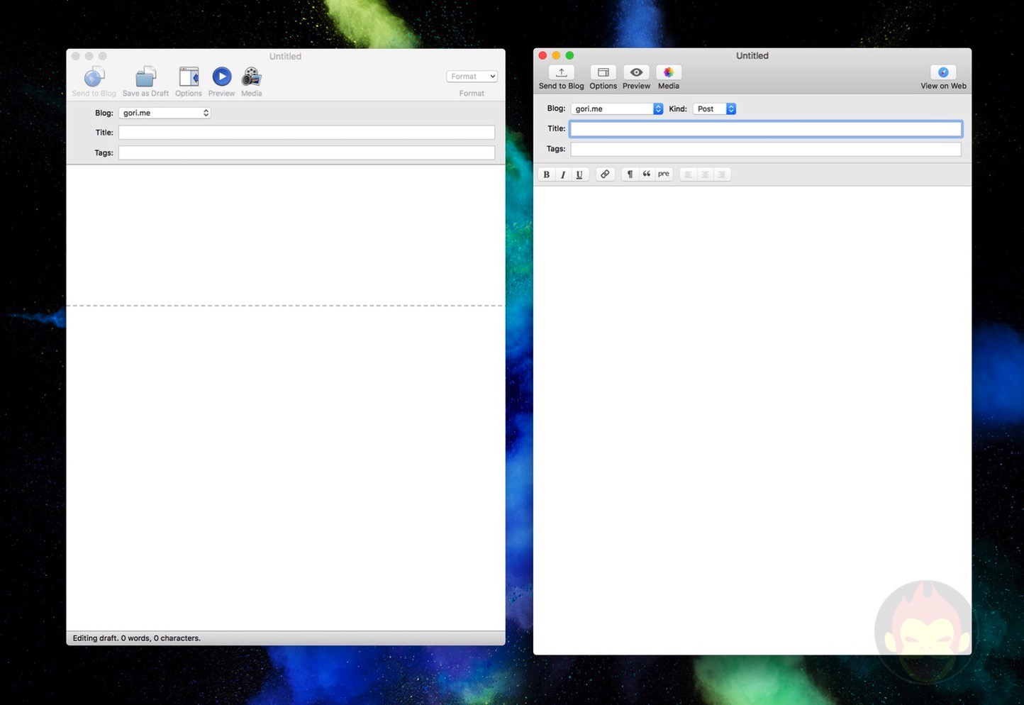 MarsEdit 3 and 4 Comparison