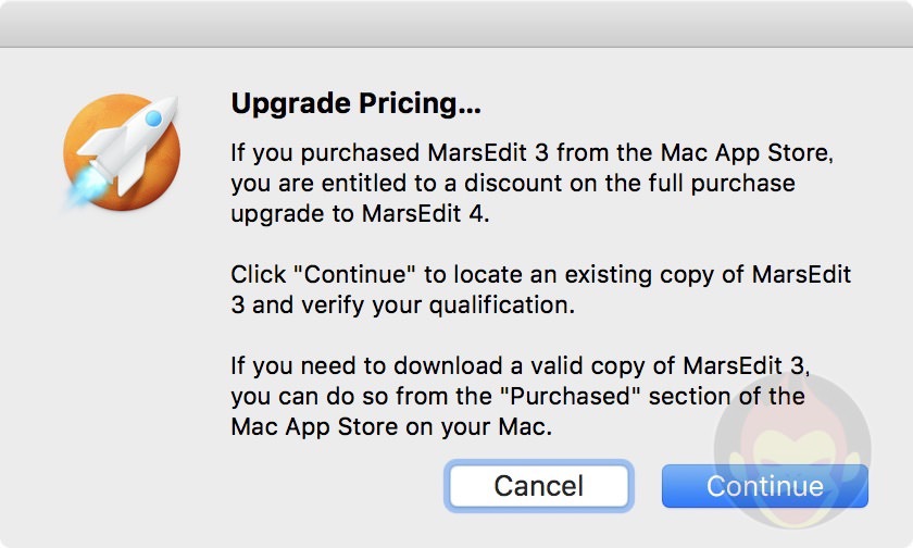 Upgrading To MarsEdit4 02