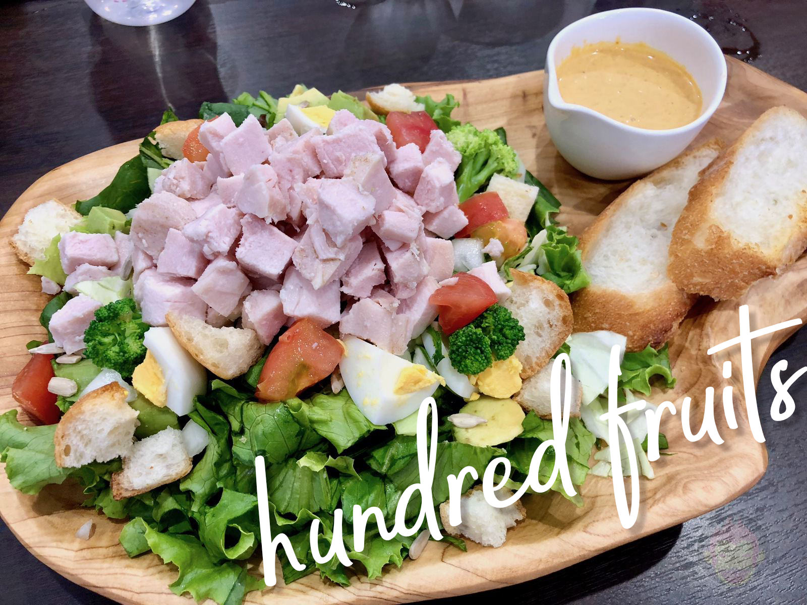 Hundred Fruits Salad and sweets