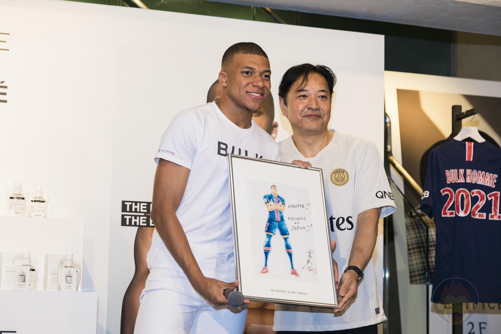 Kylian Mbappé Goes to PSJ Tokyo Store 03