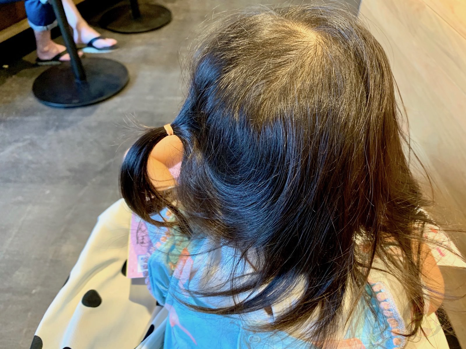 Riding on a train with baby car is so hard 06