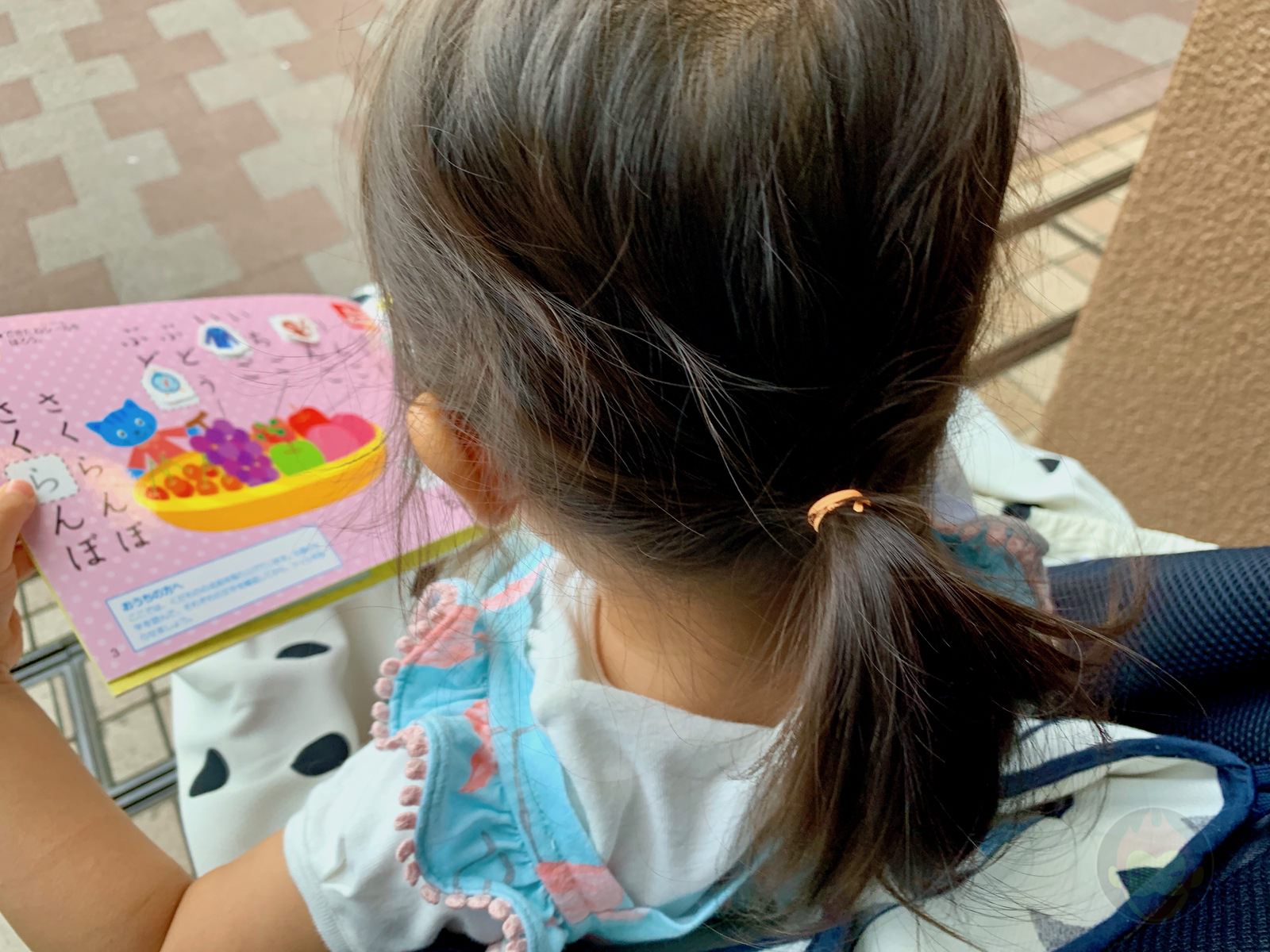 Riding on a train with baby car is so hard 08