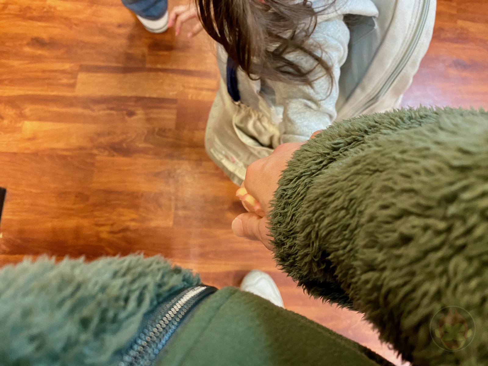 Buying Tenpura with my daughter 05