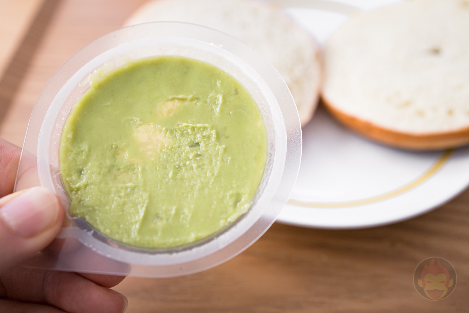 Costco Shrimp Avocado Guacamole Bagel Sandwich 06