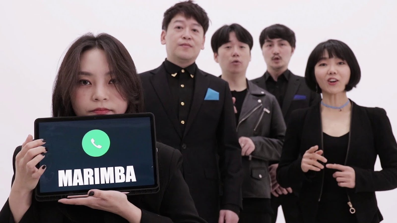 Mimicking iphone sounds in acapella