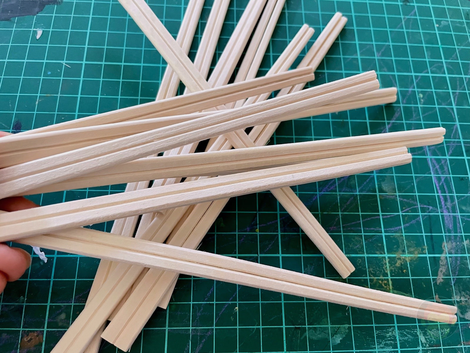 Making House with Chopsticks papame 01