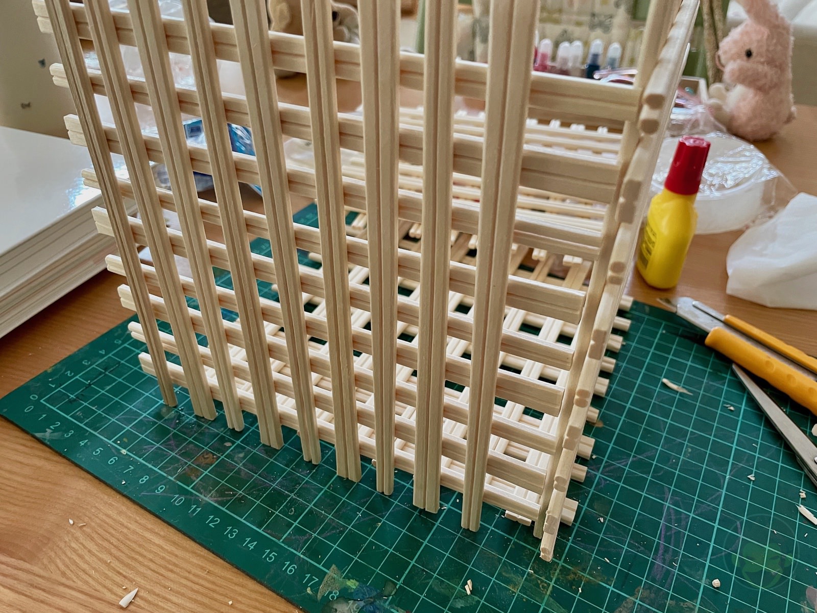 Making House with Chopsticks papame 03