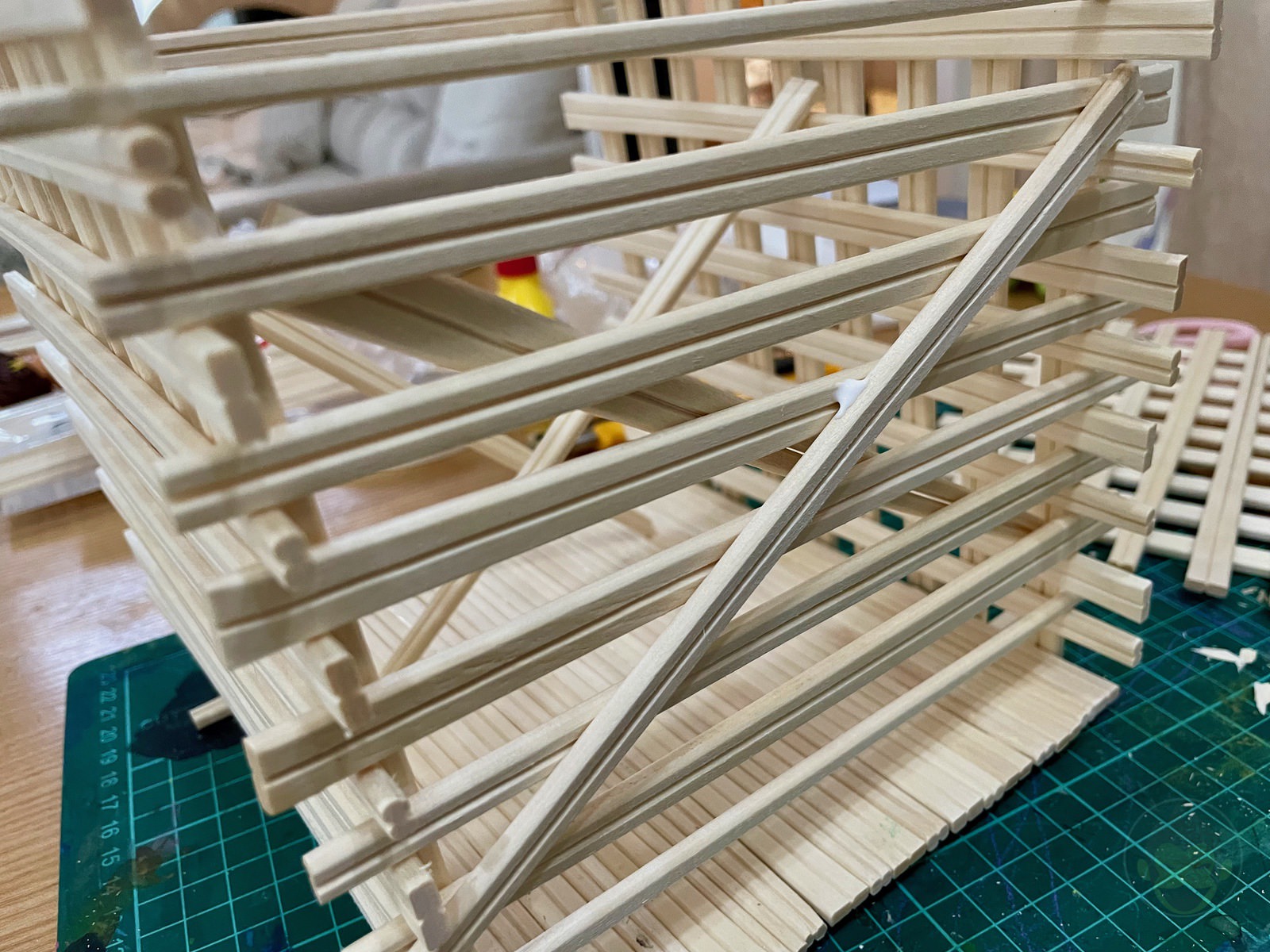 Making House with Chopsticks papame 05