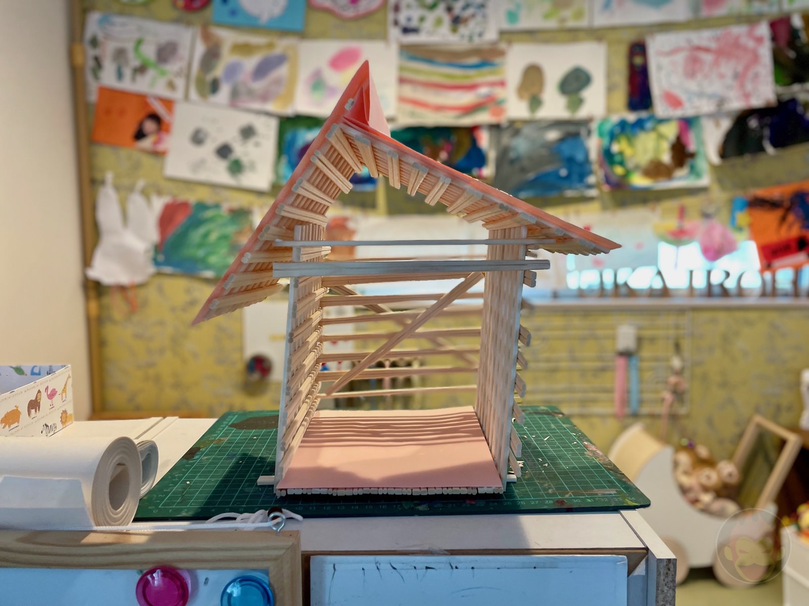 Making House with Chopsticks papame 08