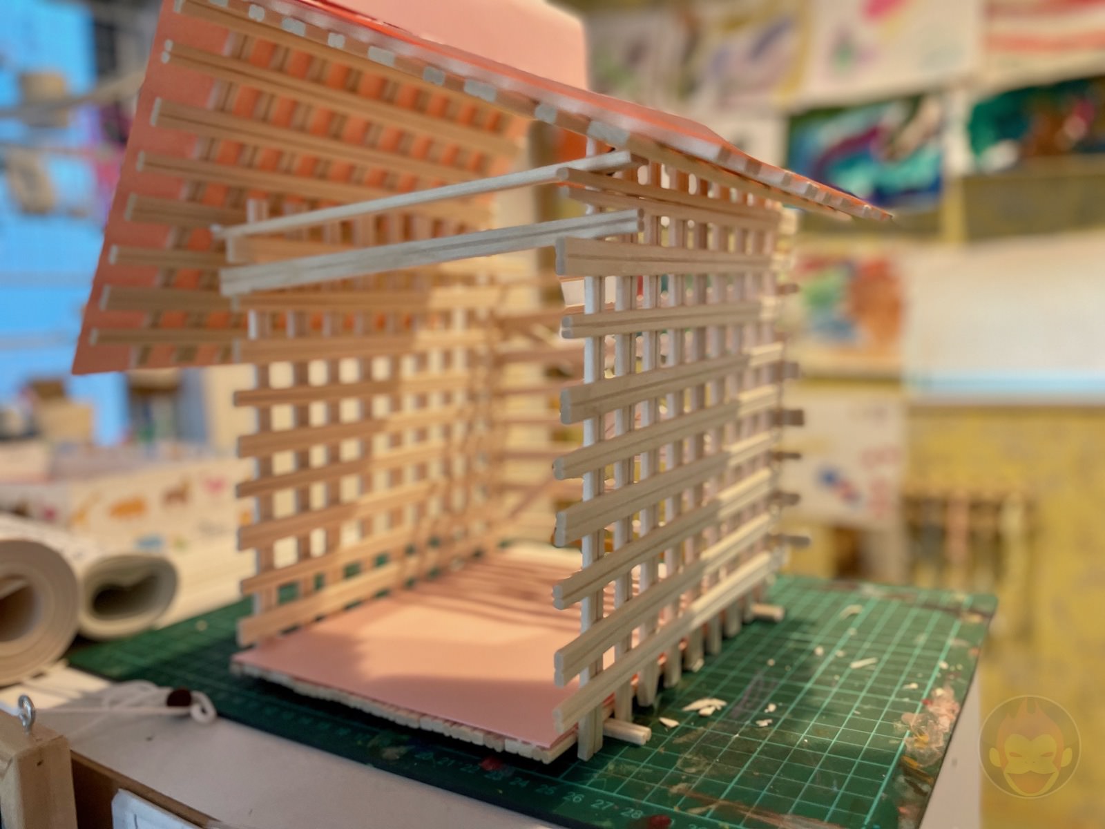 Making House with Chopsticks papame 09