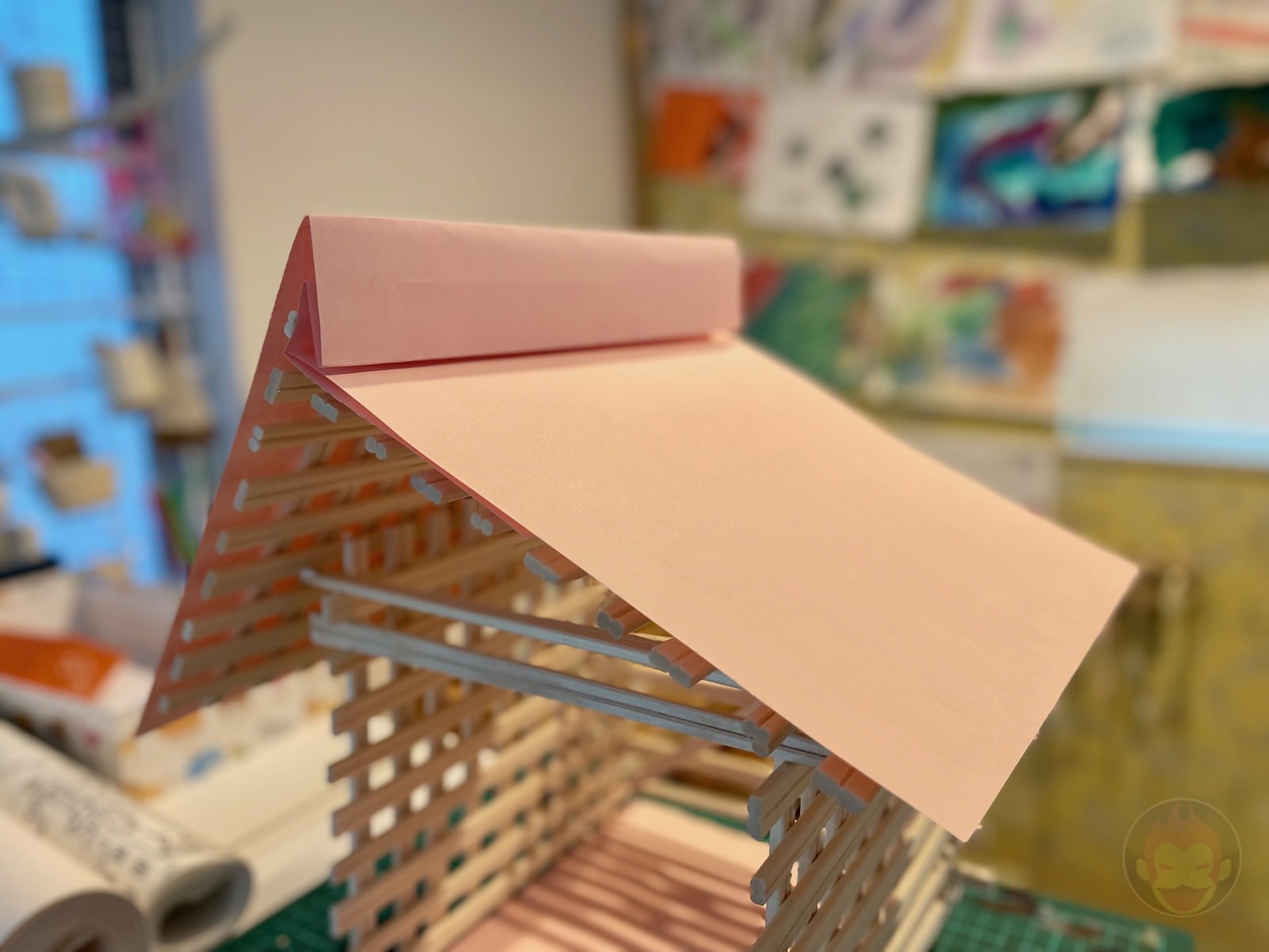 Making House with Chopsticks papame 10