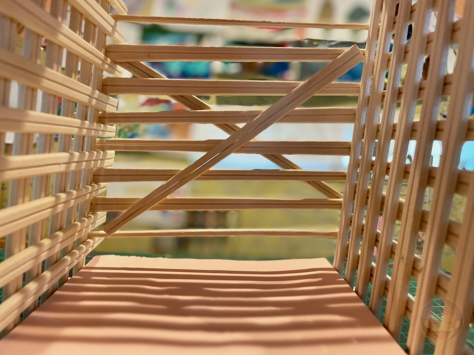 Making House with Chopsticks papame 12