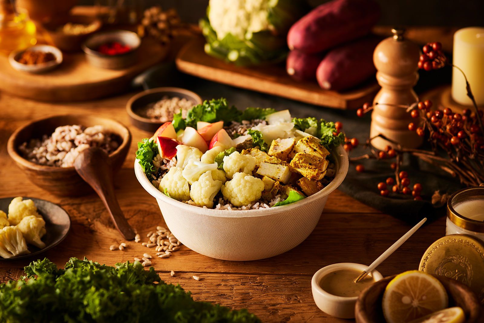 CRISP SALAD WORKS winter menu for the first time 02