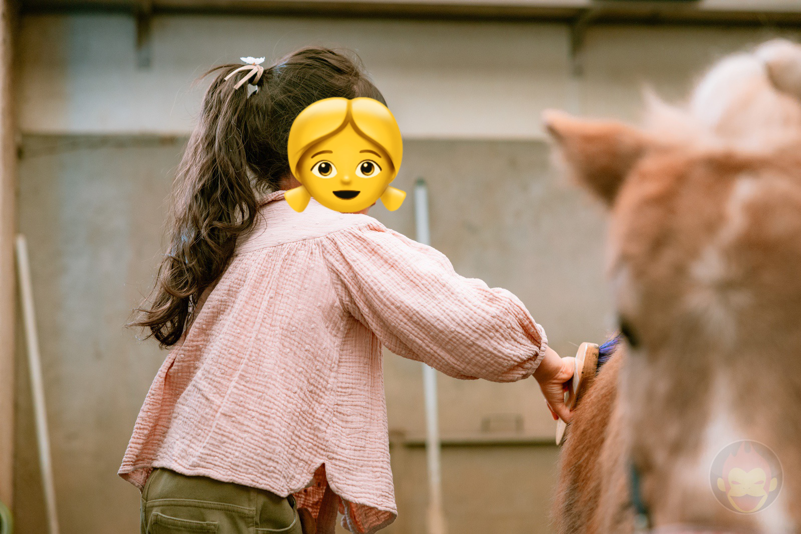 NASU FARM Village Horses and my kids 09