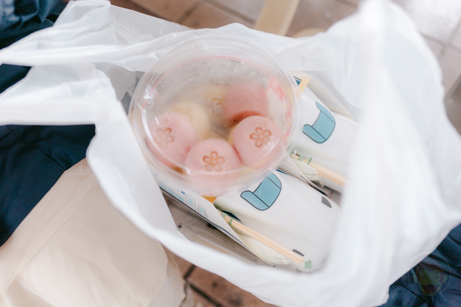 Daddy and two daughters go on a shinkansen trip 71