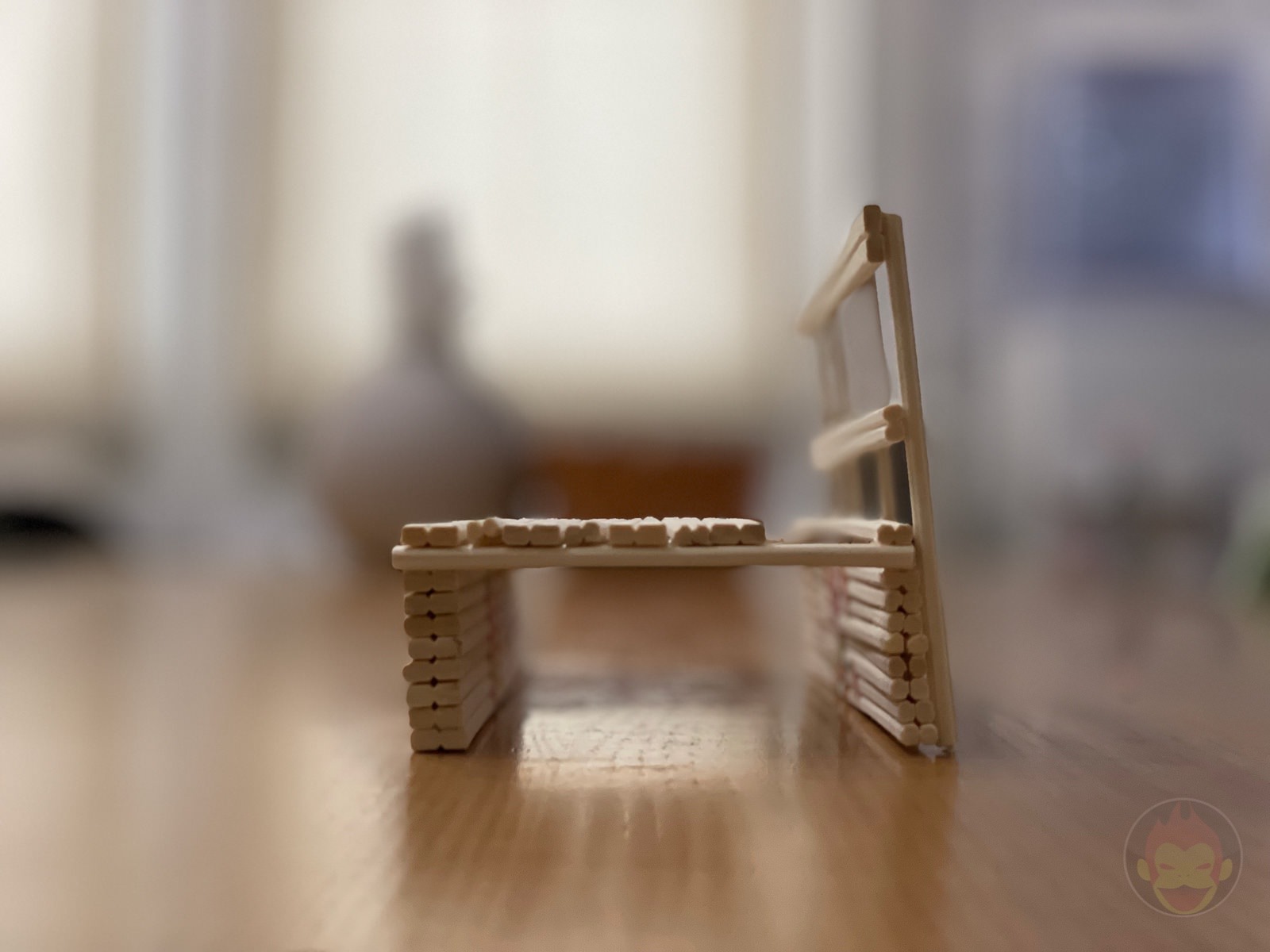 Building a Bench with chopsticks 10