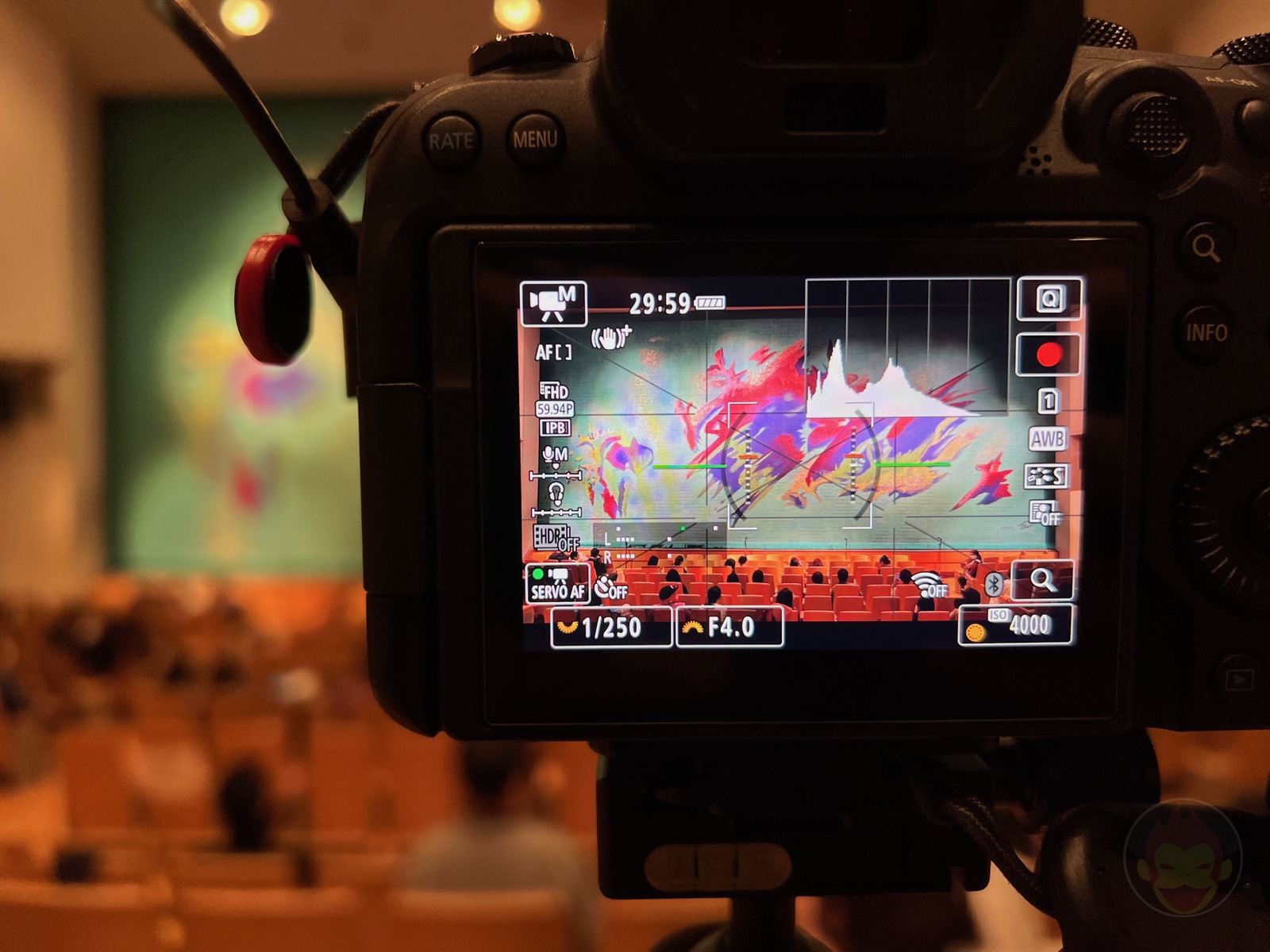 Setting up Camera for Daughters show 01